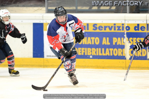 2015-01-24 Diavoli Sesto-Hockey Milano Rossoblu U14 1693 Gabriele Asinelli